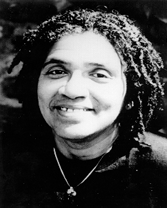 Audre Lorde, black, lesbian poet -- visionary